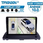 Беспроводная Автомобильная камера заднего вида для Volvo XC90 2004-2014 360 HD, автомобильный мультимедийный плеер, стерео радио, GPS-навигация