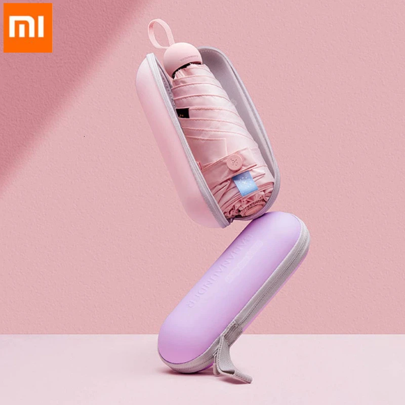 Xiaomi Youpin Капсула Мини-зонт от солнца солнцезащитный ультра-светильник анти-УФ