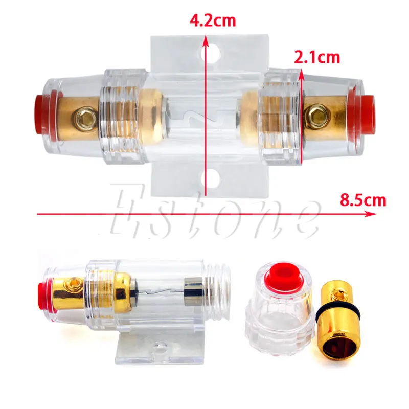 

1 Set New 1500w Car Audio Subwoofer Sub Amplifier AMP RCA Wiring Kit Cable FUSE