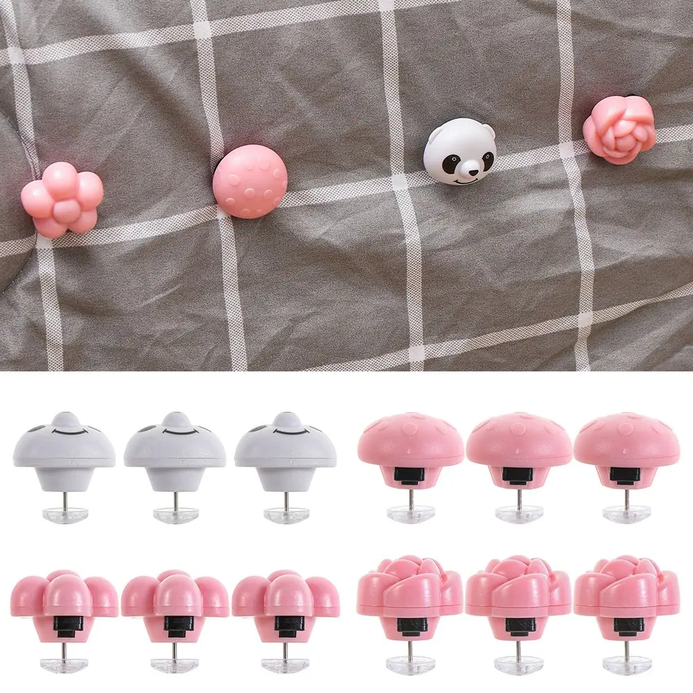 

Garment Blanket Holder Slip Quilt Flower Mushroom Quilt Holder Mattress Clip Quilt Fixer Bed Sheets Buckle