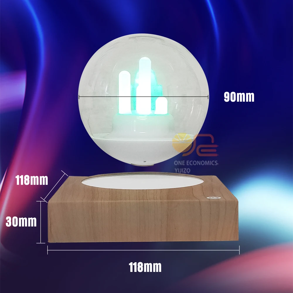 Магнитная левитационная лампа креативный плавающий светильник для подарка на