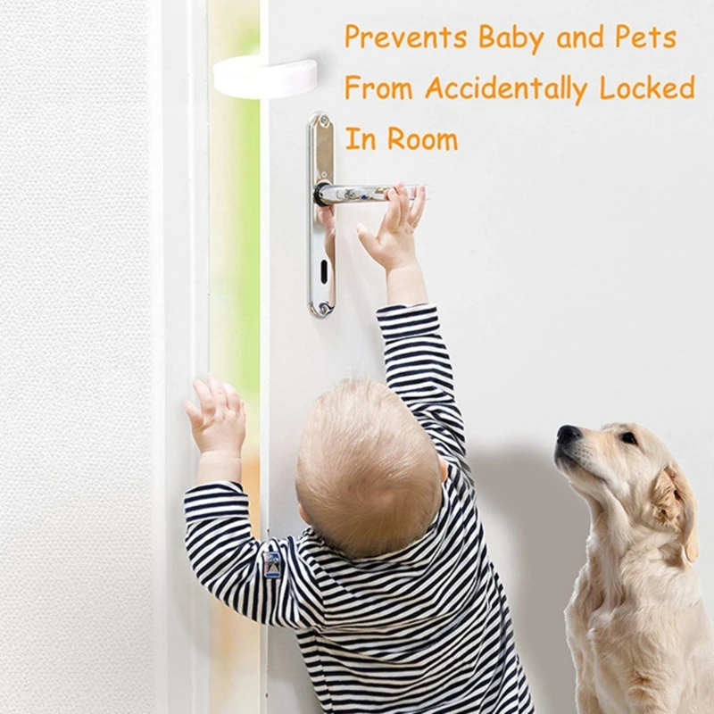 

10 Pcs Safety Baby Door Stop Finger Pinch Guard Lock Stopper Durable EVA Door Protector for Toddlers Kids Children