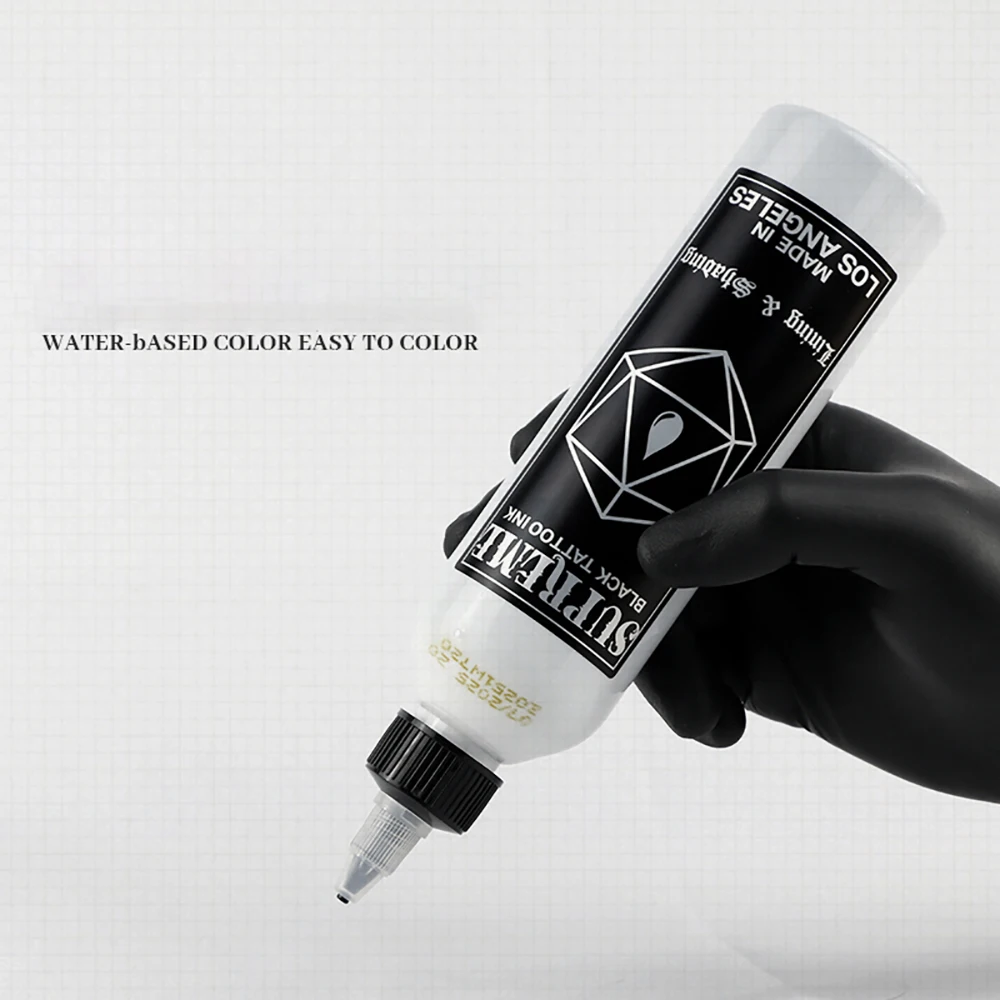 Перманентные черные чернила для татуировок 240 мл/бутылка инструмент боди-арта