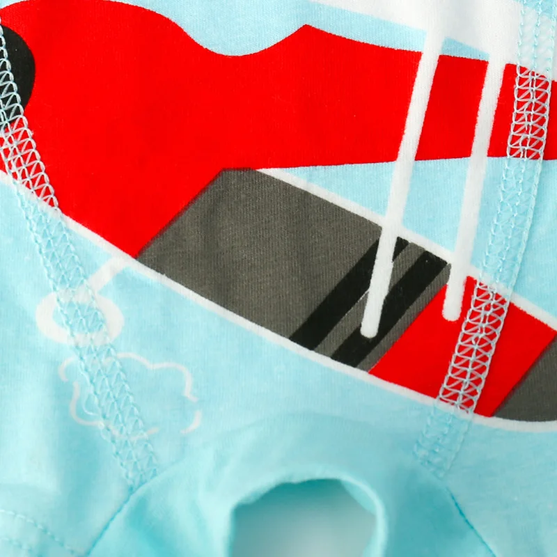 3 шт./лот Модное детское нижнее белье шорты для мальчиков хлопковые трусы с