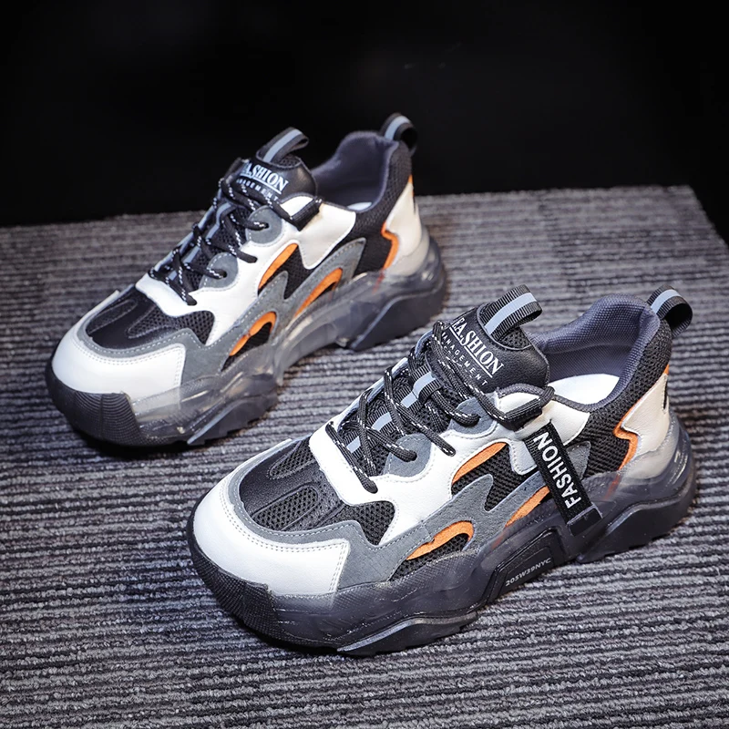 

Sneakers Women New Fashion Mixed Colors Shoes for Women Reflective Black Shoes