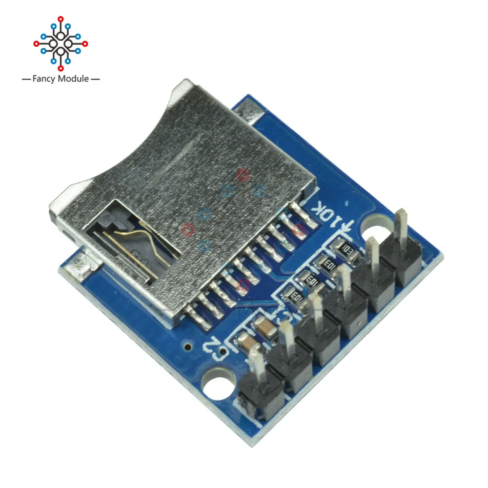 10 шт./лот TF микро Плата расширения памяти мини модуль SD карты Модуль для Arduino ARM