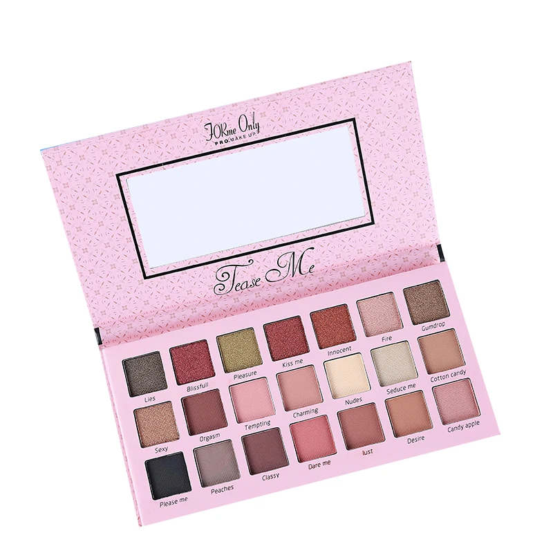 21 цвет мерцающие матовые тени для век Макияж Блеск Тени Палитра