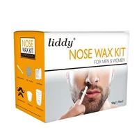 painless nose hair removal wax nose wax nostril cleaning depilation paper free wax cleaning hair wax women nose kit for m g8e7