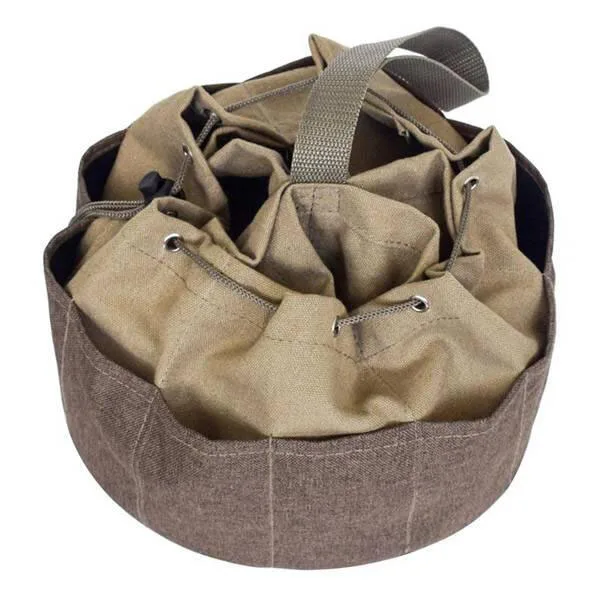 

Garden Tote Bag Durable Canvas Tool Tote Bag Gardening Tote Bag with Multi-Pockets Outdoor Garden Tool Organizer