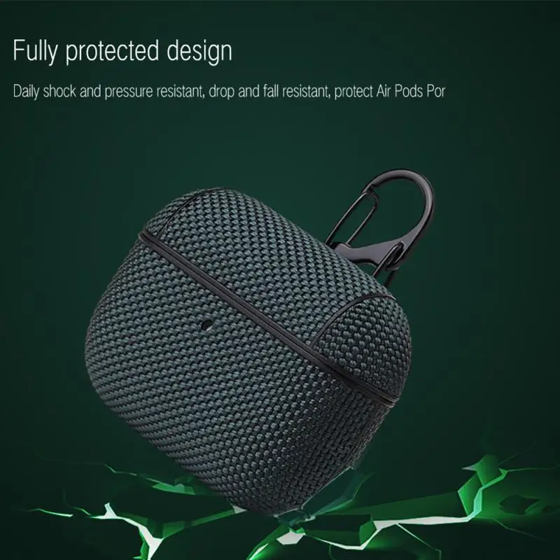 Нейлоновый чехол для Apple Airpods pro защитный беспроводных Bluetooth наушников Air Pods 1 2 |