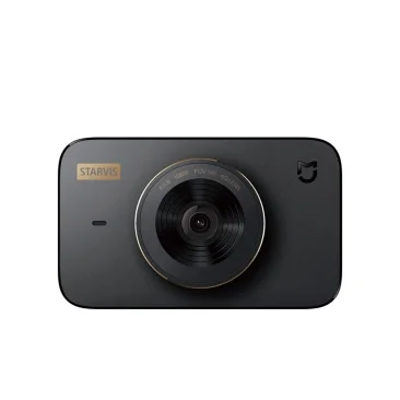 Черный Xiao mi jia Carcorder 1S умный автомобильный Автомобильный регистратор DVR Smart 140 градусов широкоугольный HD экран mi cro камера для mi Home APP - Цвет: Черный