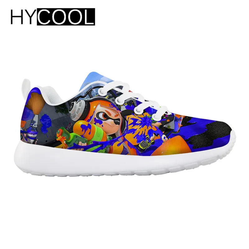 Лидер продаж детские ботинки HYCOOL мультяшная обувь с рисунком в виде граффити