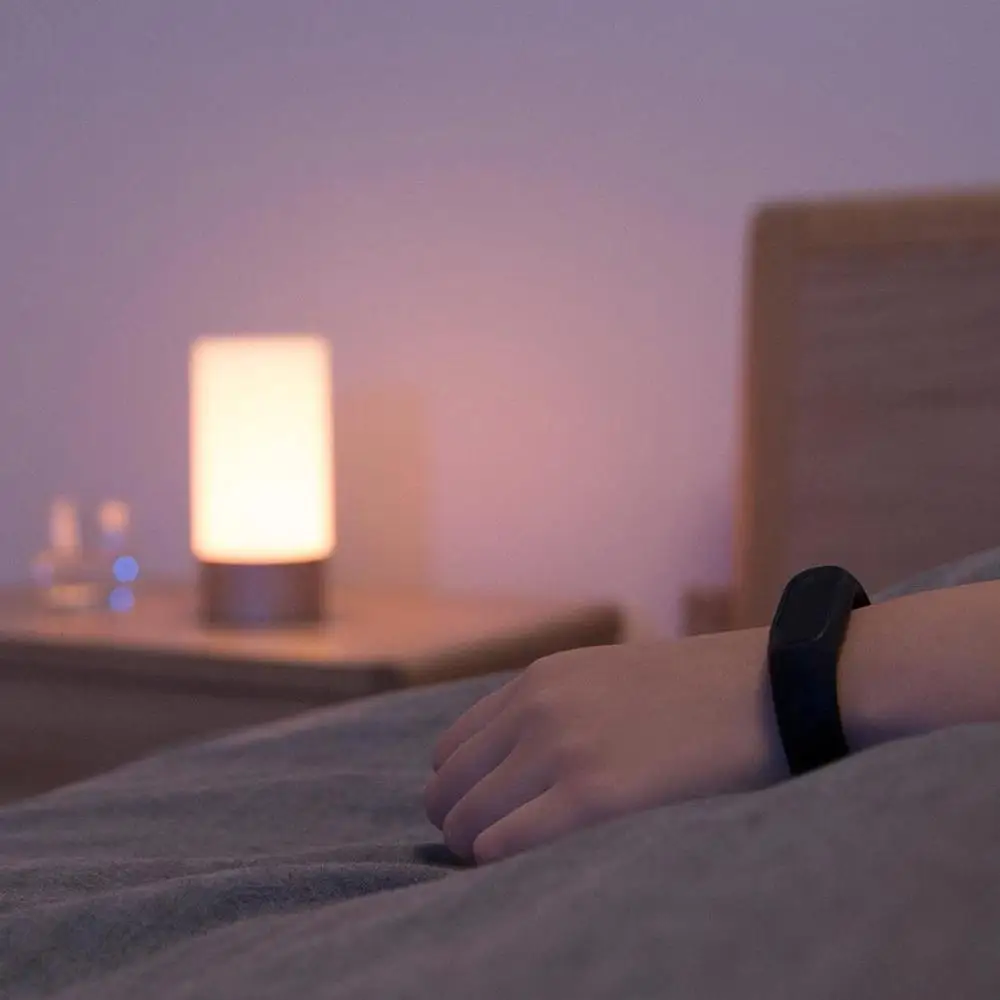 Xiaomi Mijia светодиодный прикроватный светильник 16 миллионов цветов, умный сценический Настольный светильник, Wi-Fi, Bluetooth, подключение, приложение, дистанционное управление