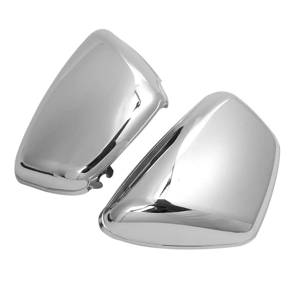 

For Yamaha Virago 1984-up XV 700 750 1000 1100 Battery Left Right Side Panel Cover Chrome
