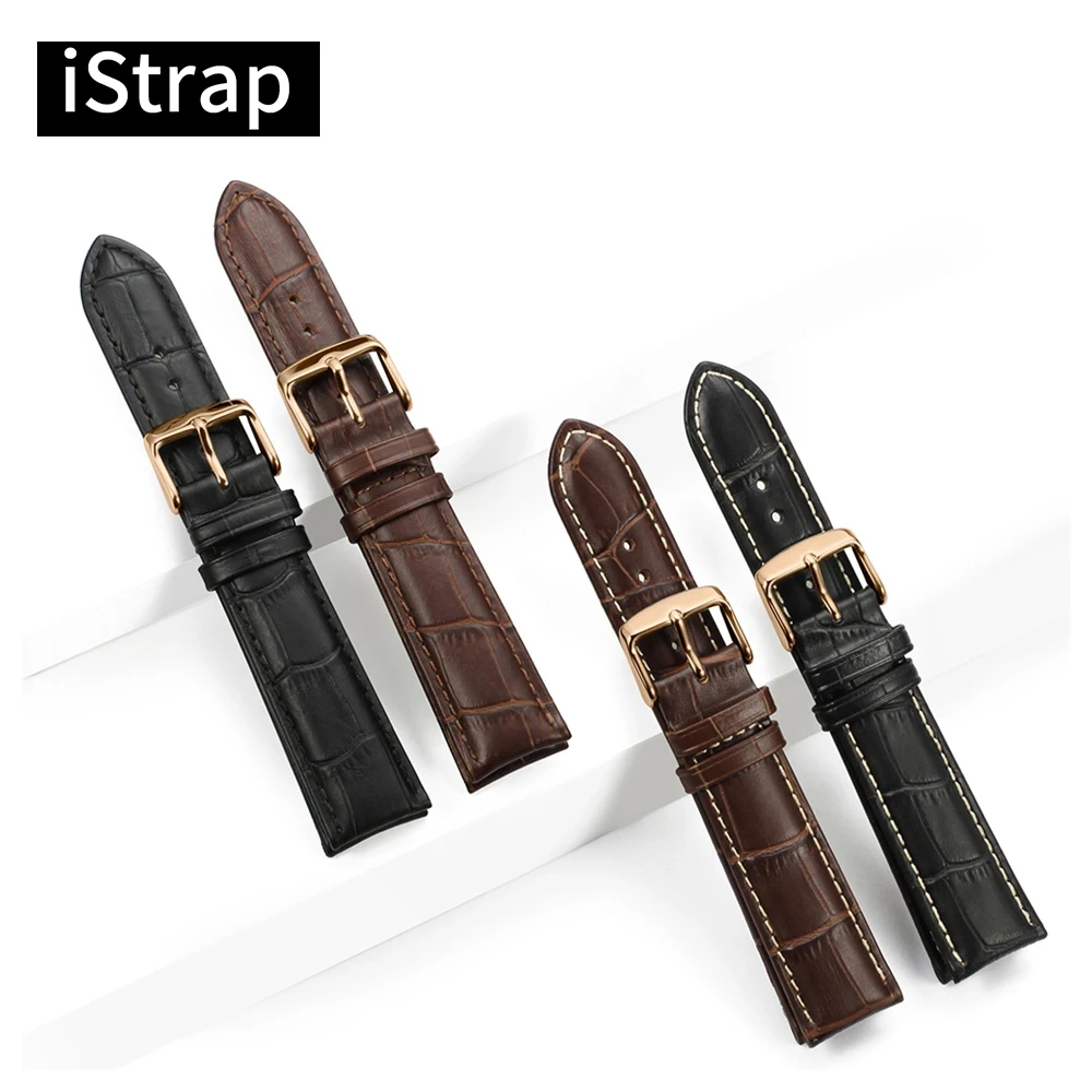 Фото Ремешок iStrap 12 мм до 24 из натуральной кожи с крокодиловым покрытием ремешок Ремешок iStrap 12 мм до 24 из натуральной кожи с крокодиловым покрытием ремешок