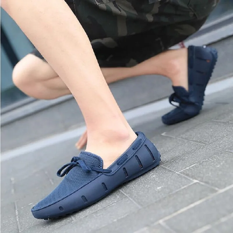 Прочная Мужская кружевная обувь для плавания Повседневная пляжная дышащая