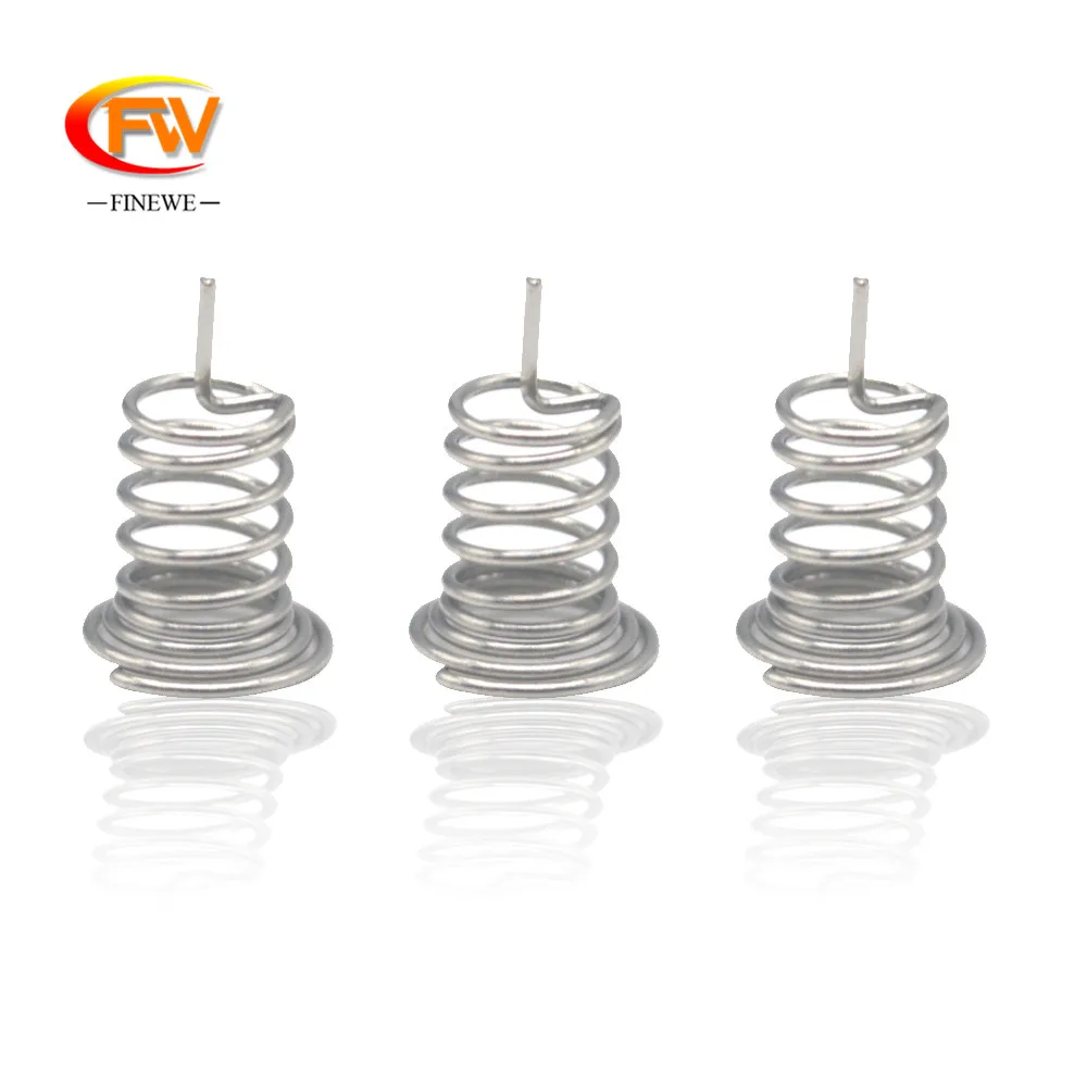 

FINEWE Custom 100pcs /lot Wholesale Pcb Holder Spring Battery Electronic Touch Battery Spring for PCB