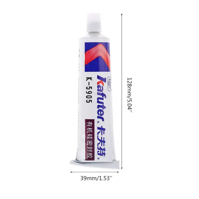Industrial Adhesive Transparent Sealant Paste RTV Silicone Rubber Non-corrosive non-polluting High Alternating Resistance |