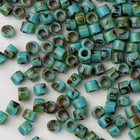 Бусины Taidian Миюки Пикассо, 3 глот, 110 шт., 600 х1, 3 мм