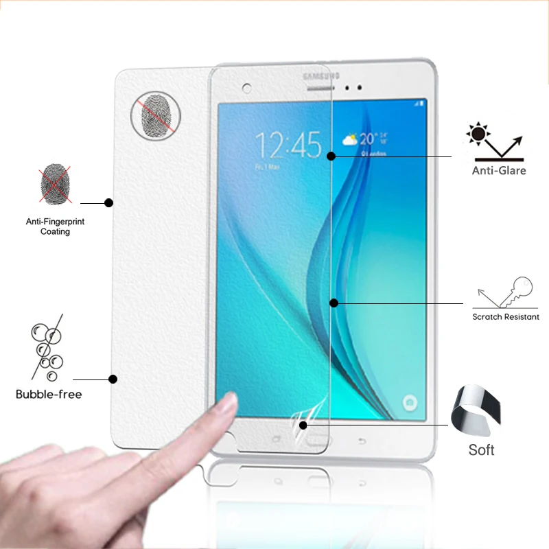 

BEST Anti-Glare Matte protective Film For Samsung galaxy tab E 8.0 T375 T377 T377P T377R 8.0" Screen Protector front Guard panel