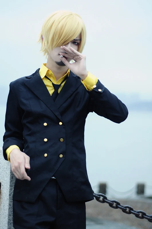 One Piece Vinsmoke Sanji Cosplay Costume Uniform Anime Chopper Halloween Party Costumes for Adult Fancy Suit | Тематическая одежда