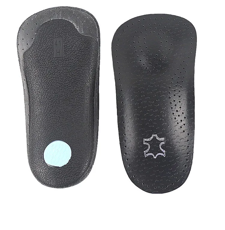

Regeneration Leather Orthotic Insoles Orthopedic Flat Feet Heel Pain Arch Support Man Woman Business Shoe Insoles Sole Insert