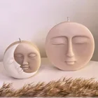 Силиконовые формы в виде Луны, сердца, солнца, пчелы, воска, свечи, формы для мыла, украшения ручной работы, искусственная форма для изготовления свечей
