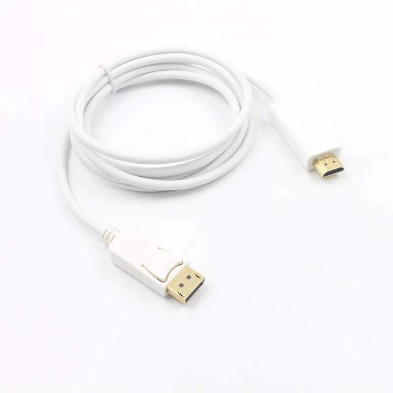 1.8M 3M DisplayPort Display Port DP Male to HDMI M/M Cable Adapter for MacBook Air Dell Monitor |