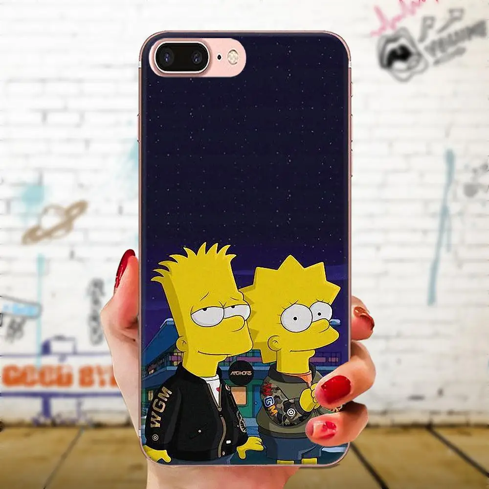 as picture Для Xiaomi Redmi Note 2 3 3S 4 4A 4X5 5A 6 6A Pro Plus Мягкий чехол с изображением Симпсона - Цвет: as picture