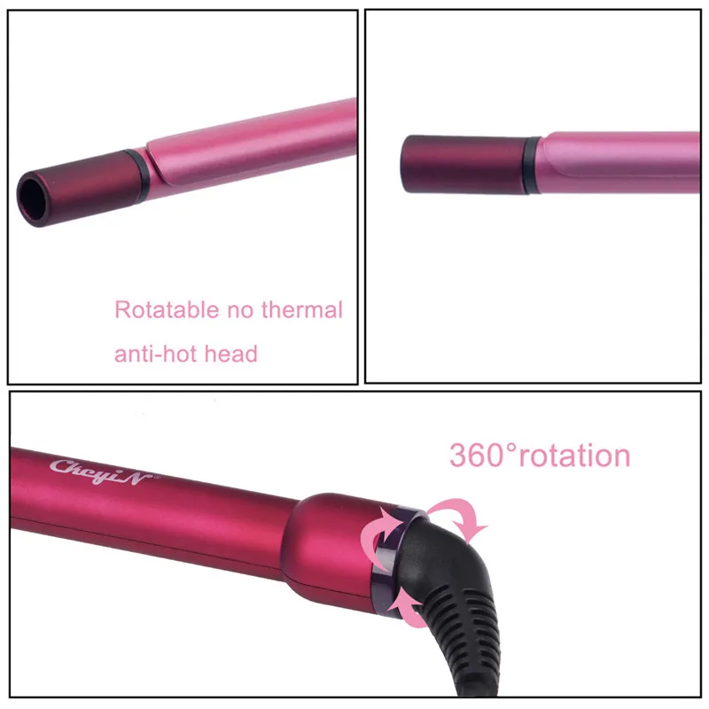 Щипцы для завивки волос вращающиеся 9 мм|Щипцы завивки| |