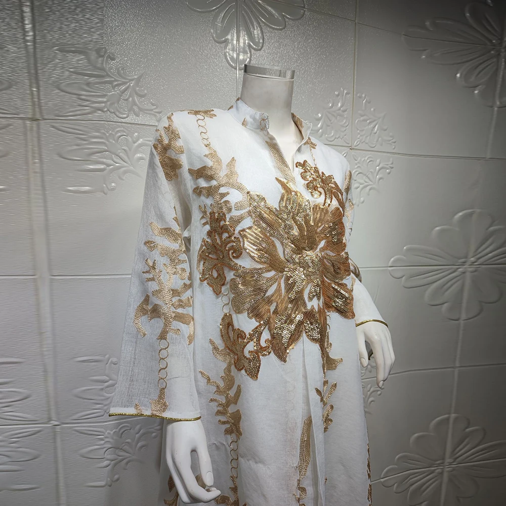 

Eid Mubarak Abaya Dubai Turkey Muslim Fashion Dress Islam Clothing Dresses Abayas For Women Jalabiya Robe Longue Femme Kaftan