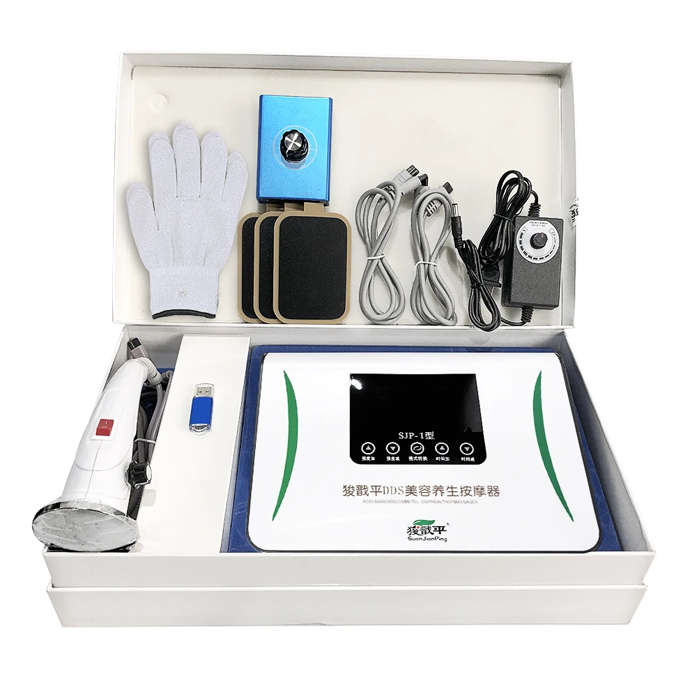 

Six-generation Acid-base Flat DDS Massager Human meridian cell repair instrument Acid-base flat DDS electrotherapy device