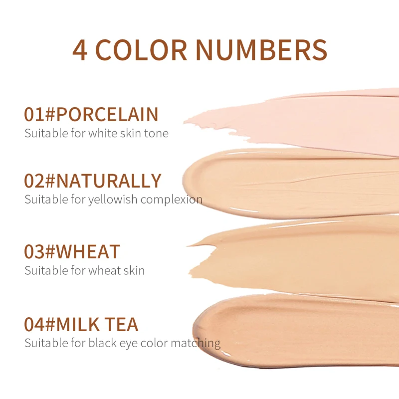

15g Liquid Concealer Face Eye Concealer Cover Dark Circles Acne Marks Conceal Pores Brighten Skin Tone Concealer TSLM1