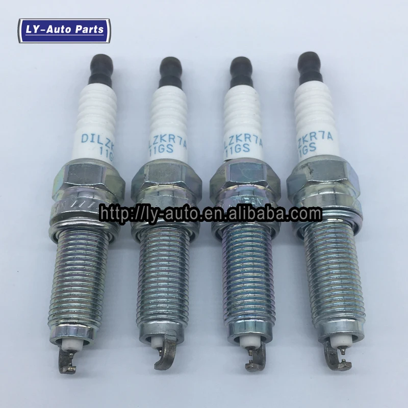4 шт. 12290 R41 L01 DILZKR7A 11GS новые Иридиевые свечи зажигания для Honda Accord Civic Acura ILX|Свечи и