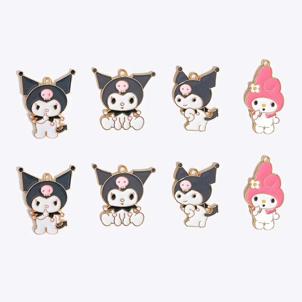 

Cute 10pcs Enamel Cartoon Octopus Fairy Rabbit Charms for Jewelry Making Handmade DIY Pendant Earrings Keychain Crafting Charm