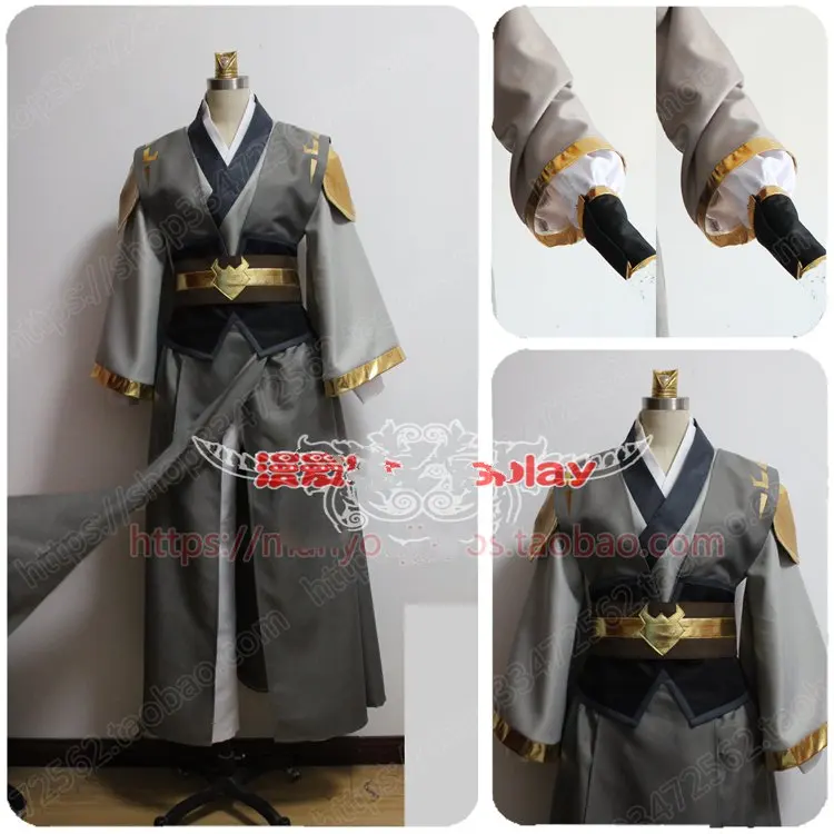 Аниме Grandmaster of Demonic Cultivation Mo Dao Zu Shi Тинейджер Nie Ming Jue Косплей Костюм на заказ полный