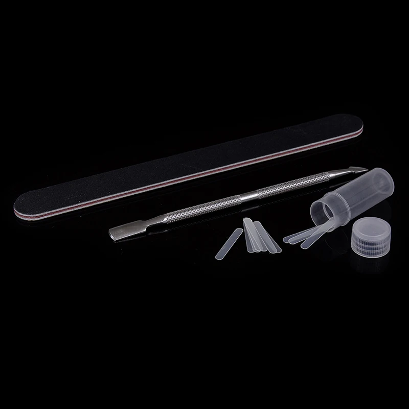 Новый 1 набор для коррекции вросших ногтей лечения пилка выпрямитель толкатель