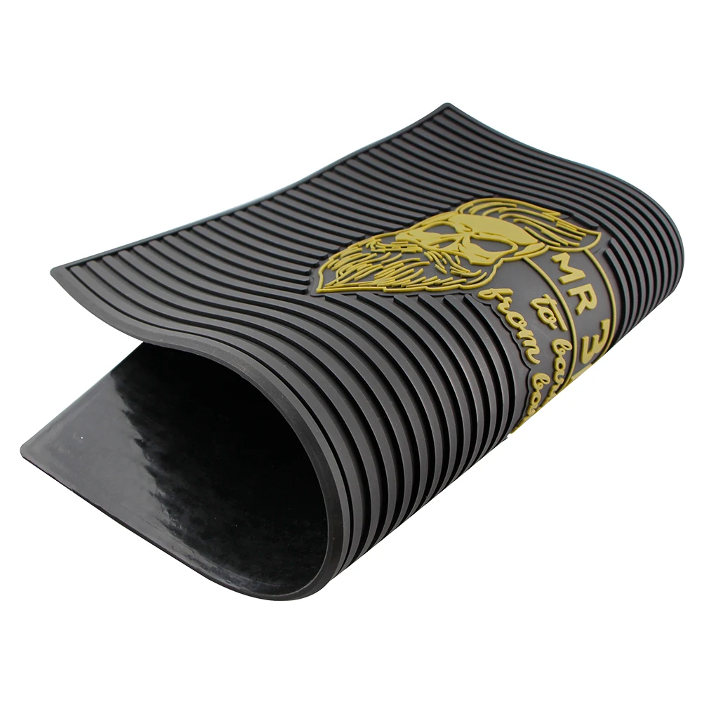 

Cestomen Barber Anti-Skid Nano Mat Hairdressing Tool Place Fashion Pattern Mat Beauty Hairdressing Accessories