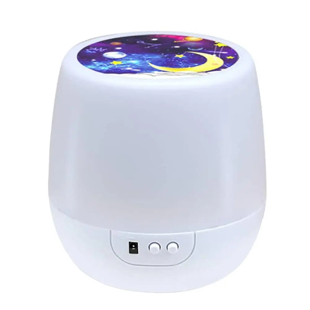 

Starry Sky Projection Lamp Battery Operated Rotating Bedside Night Light Night Light Romantic Projection Lamp Gifts