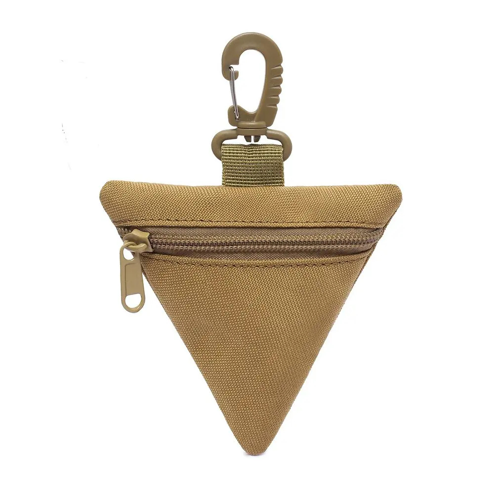 

Mini Tactische Portemonnee Munt Sleutel Portemonnee Militaire Pack Kleine Oortelefoon Zakjes Outdoor Driehoek Heupta Hunting Bag