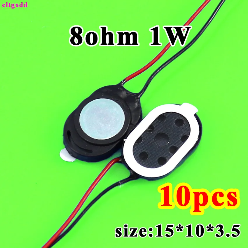10 шт. динамик cltgxdd для телефона и планшета 1 Вт 8R 8 Ом 1015 10*15 мм 4 3 5 дюйма |