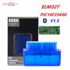 Супер мини сканер кодов Elm327 Bluetooth Автомобильный диагностический инструмент OBD2 V1.5 ELM327 V1.5 Диагностический инструмент сканер Elm327 адаптер OBDII
