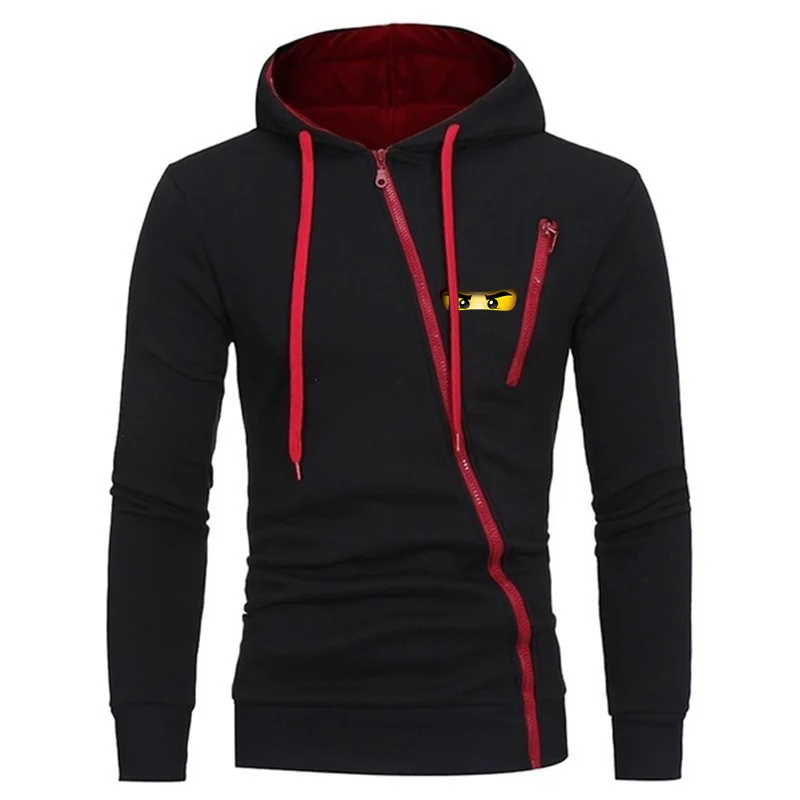 

Personality Autumn Men Hoody Jacket Outwear Men Casual Long Sleeve Zipper Hoodies Pullover Sweatshirt Men's Outdoor Top