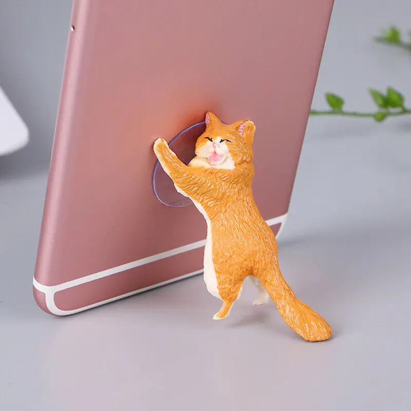 Мультфильм Смола 3D милый кот мобильный телефон держатель Поддержка планшетов