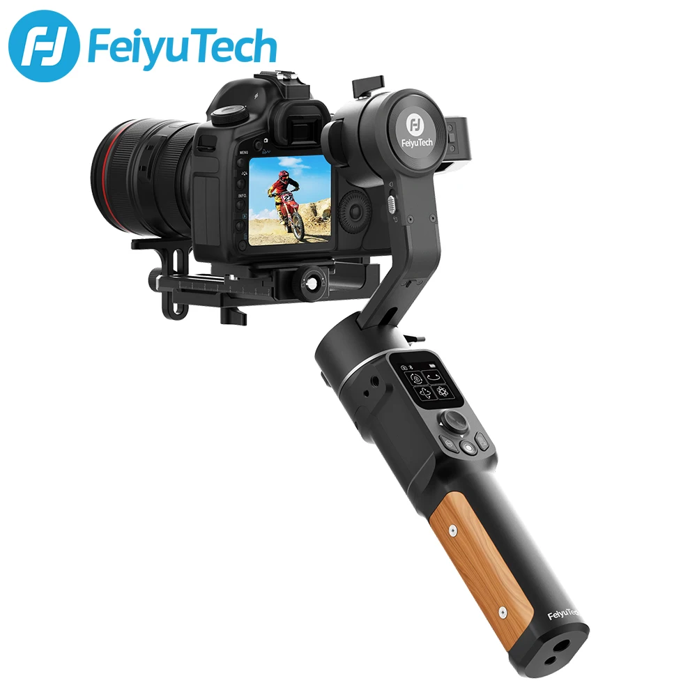 Карданный стабилизатор FeiyuTech AK2000C для камеры ручной цифровой зеркальной ЖК