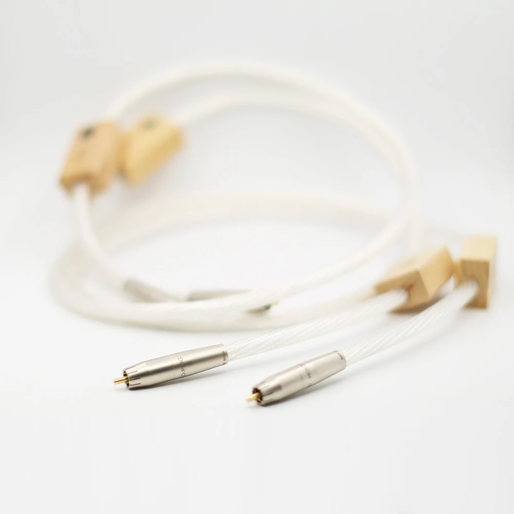 Nordost Odin2 Hi-End посеребренный Hi-Fi исходный кабель RCA для межсоединения сигнальный к