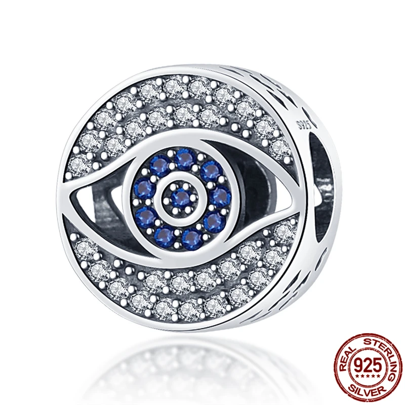 Круглые бусины волшебные глаза серебряного цвета подходят для оригинальных