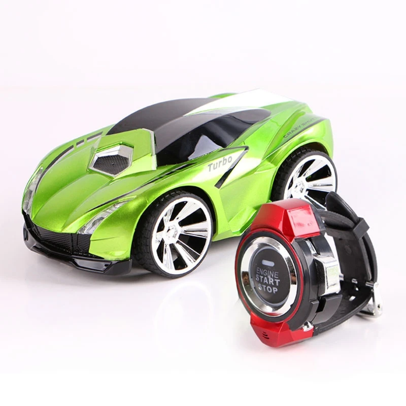 

2.4G Watch Voice Remote Control Car Rechargeable Drift Racing Model Vehicle Toys R7RB