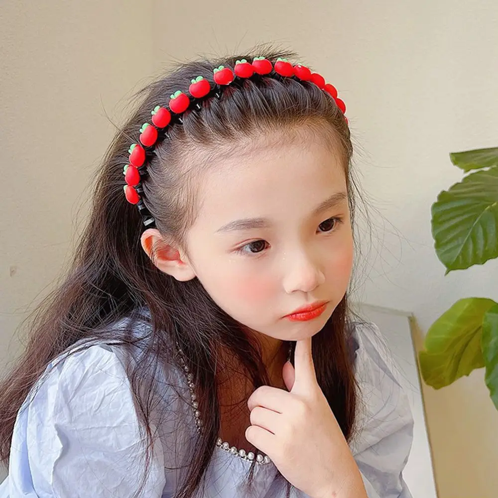 Diademas onduladas con diamantes de imitaci&oacute;n de animales de dibujos animados, decoraci&oacute;n para el cabello, accesorios para el cabello-3