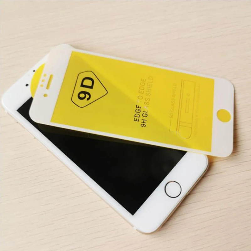 Sinzean 100pcs 9D Universal Tempered Glass For IPHONE 6/7/8 Full Cover Glue 678 Plus Screen Protector | Мобильные телефоны и